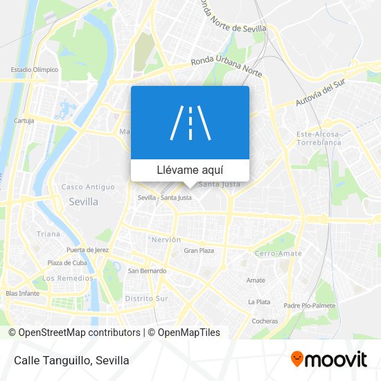 Mapa Calle Tanguillo