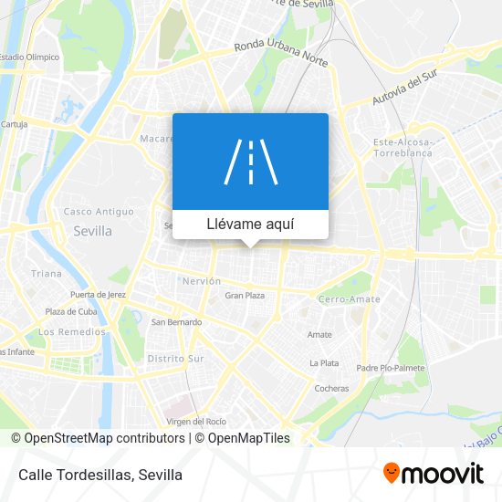 Mapa Calle Tordesillas