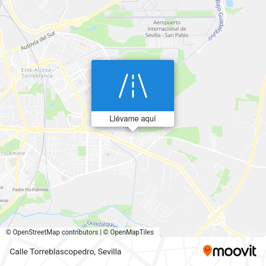 Mapa Calle Torreblascopedro