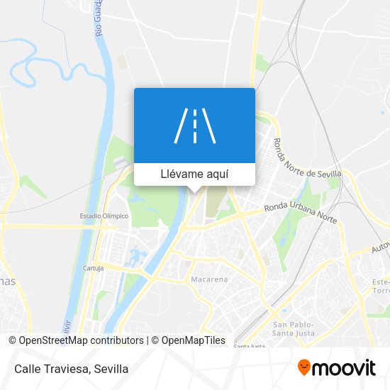 Mapa Calle Traviesa