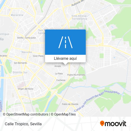 Mapa Calle Tropico