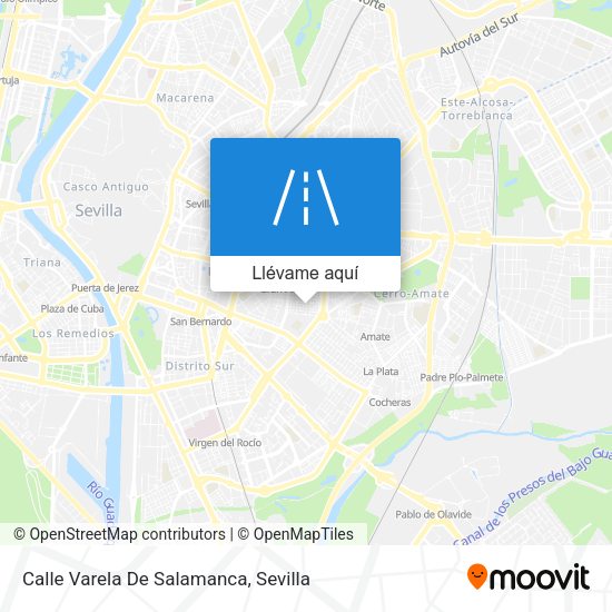 Mapa Calle Varela De Salamanca