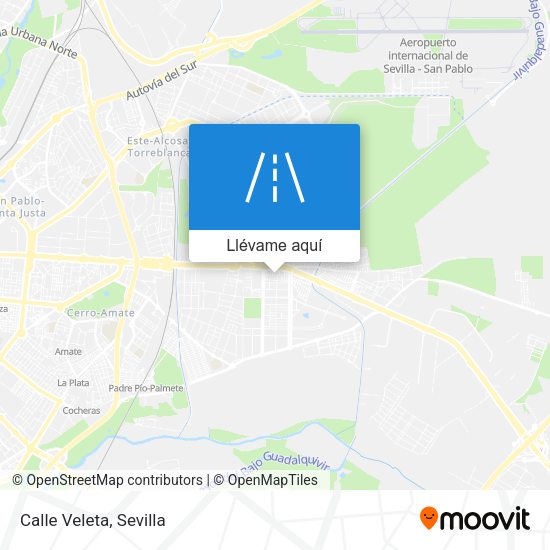 Mapa Calle Veleta