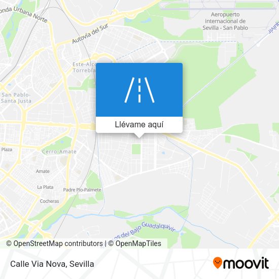Mapa Calle Via Nova