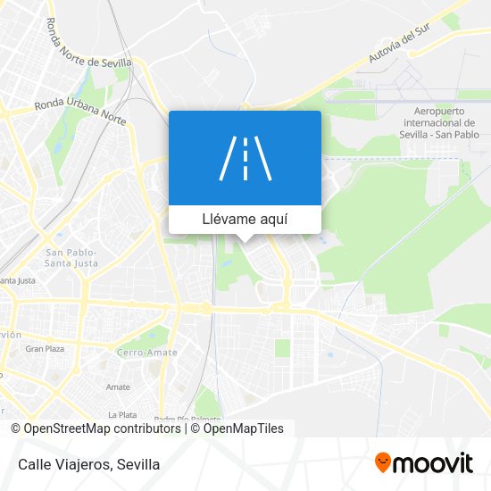 Mapa Calle Viajeros