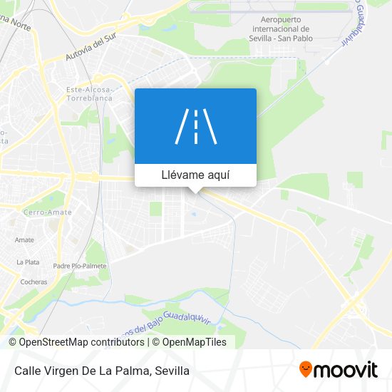 Mapa Calle Virgen De La Palma