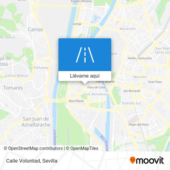 Mapa Calle Voluntad