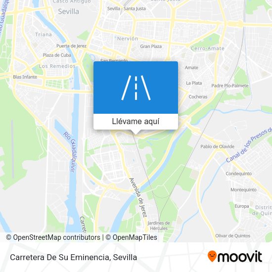 Mapa Carretera De Su Eminencia