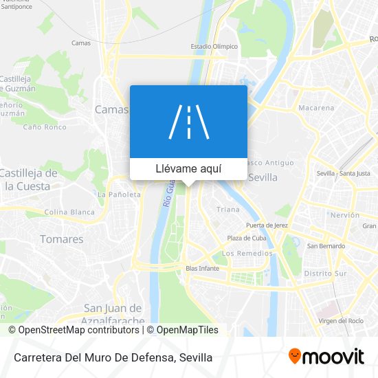 Mapa Carretera Del Muro De Defensa