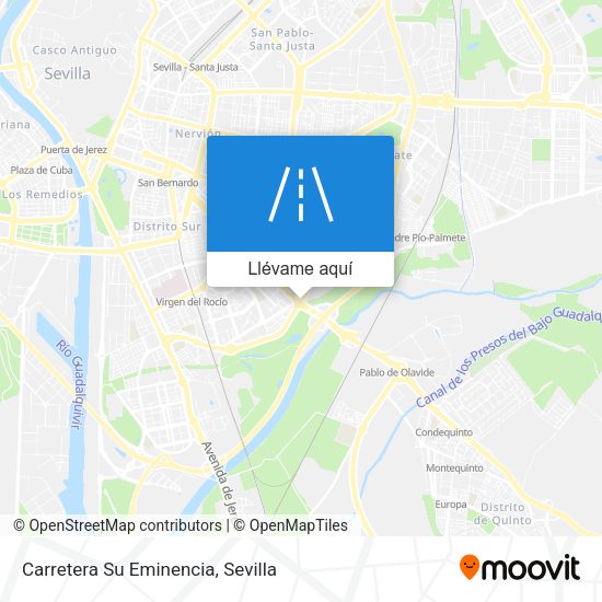 Mapa Carretera Su Eminencia