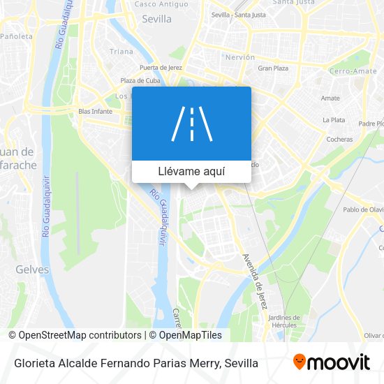 Mapa Glorieta Alcalde Fernando Parias Merry