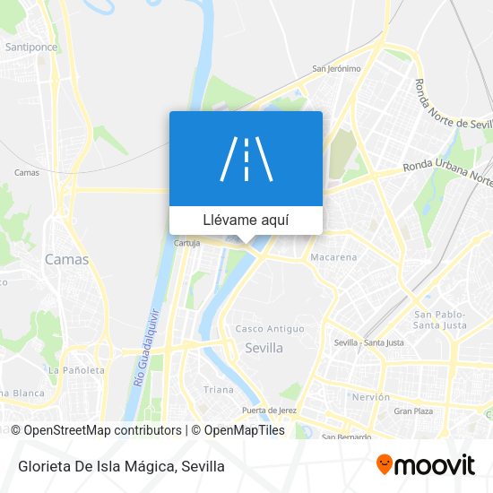 Mapa Glorieta De Isla Mágica