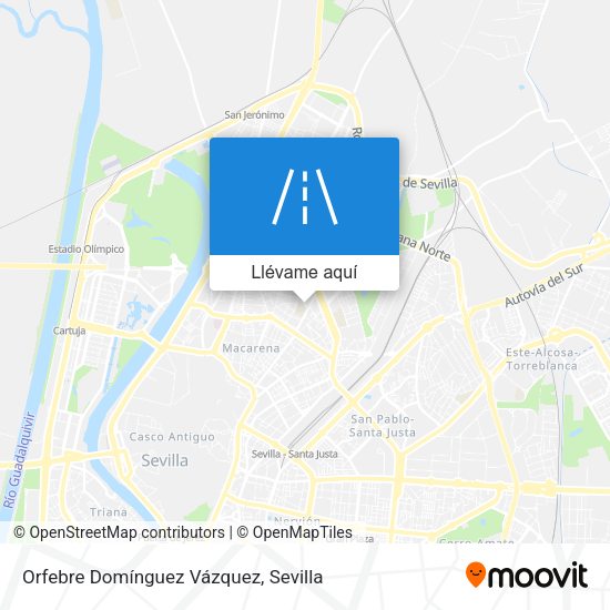 Mapa Orfebre Domínguez Vázquez