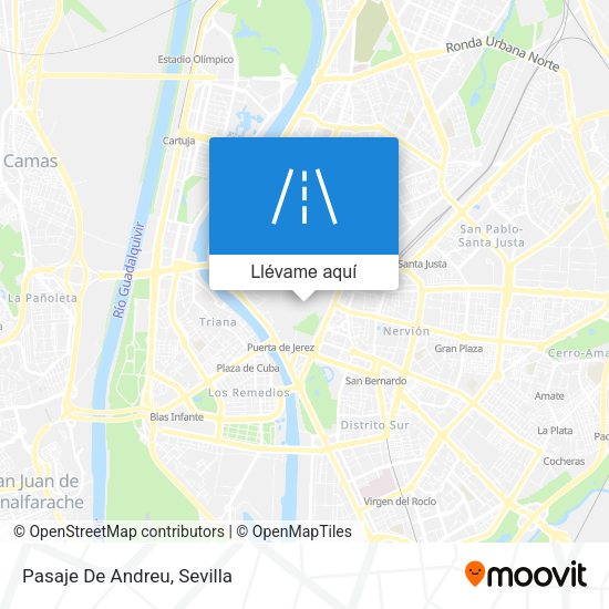 Mapa Pasaje De Andreu