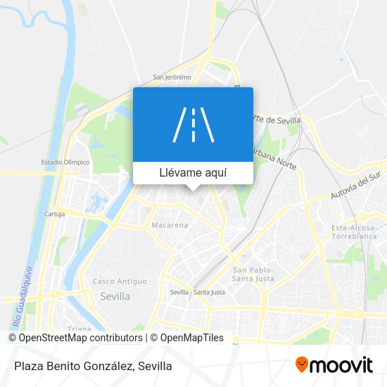 Mapa Plaza Benito González