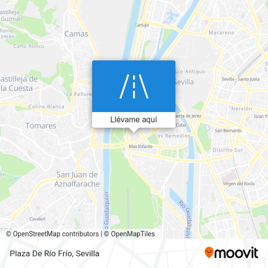 Mapa Plaza De Río Frío