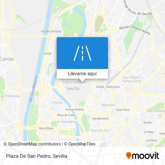 Mapa Plaza De San Pedro
