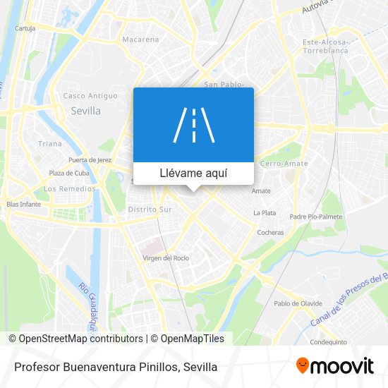 Mapa Profesor Buenaventura Pinillos