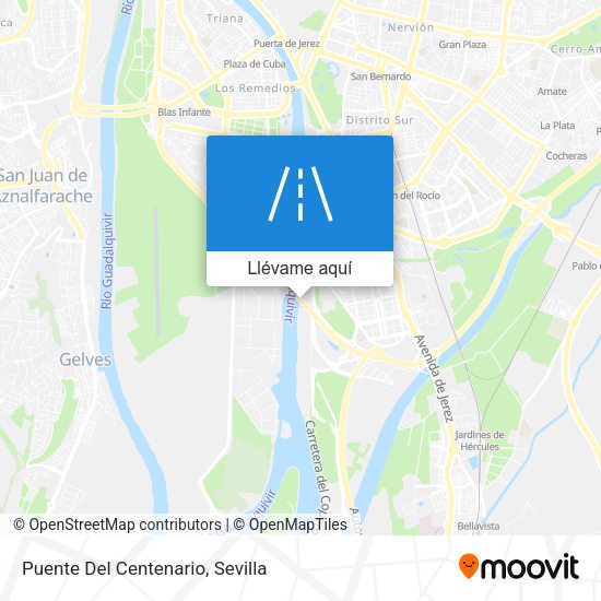 Mapa Puente Del Centenario