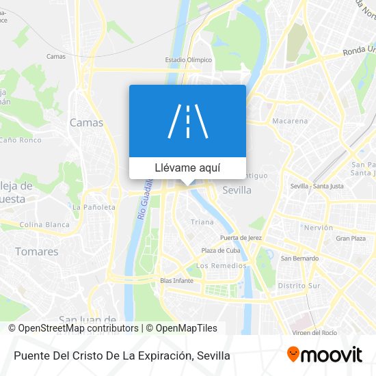 Mapa Puente Del Cristo De La Expiración