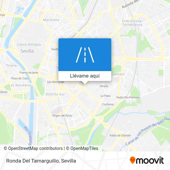Mapa Ronda Del Tamarguillo