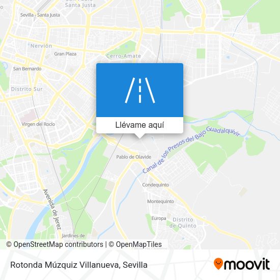 Mapa Rotonda Múzquiz Villanueva