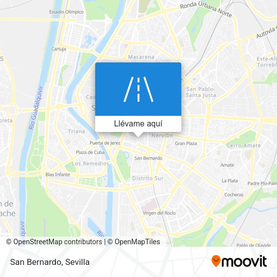 Mapa San Bernardo