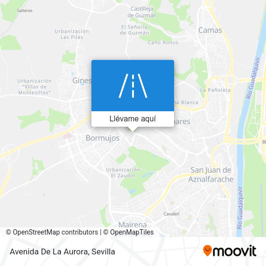 Mapa Avenida De La Aurora