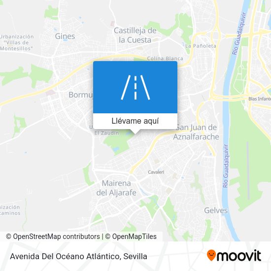 Mapa Avenida Del Océano Atlántico