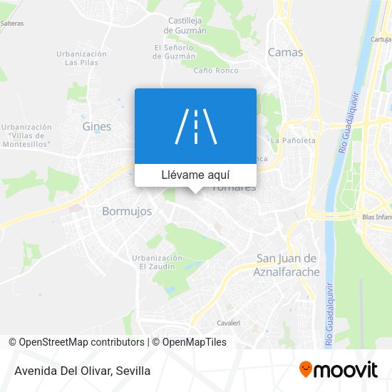 Mapa Avenida Del Olivar