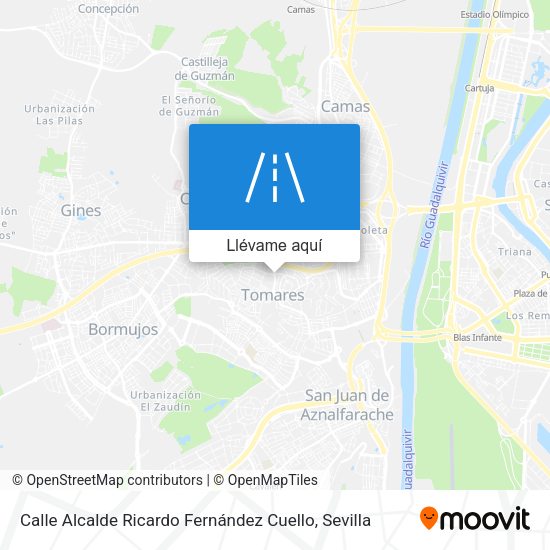Mapa Calle Alcalde Ricardo Fernández Cuello