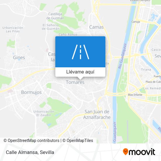 Mapa Calle Almansa