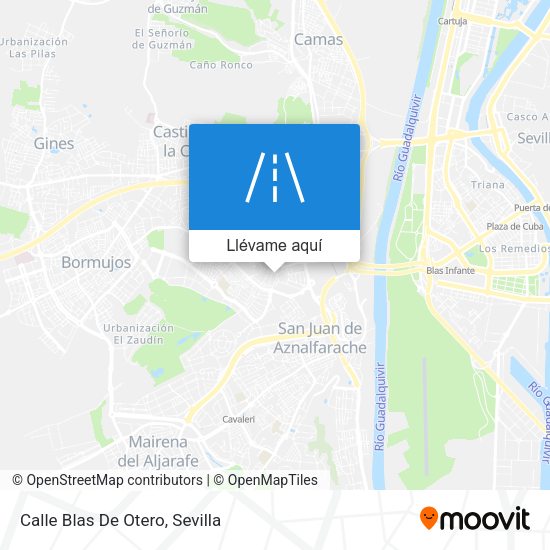 Mapa Calle Blas De Otero