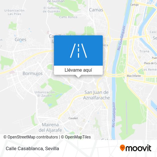 Mapa Calle Casablanca