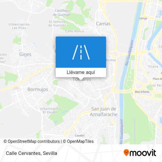 Mapa Calle Cervantes