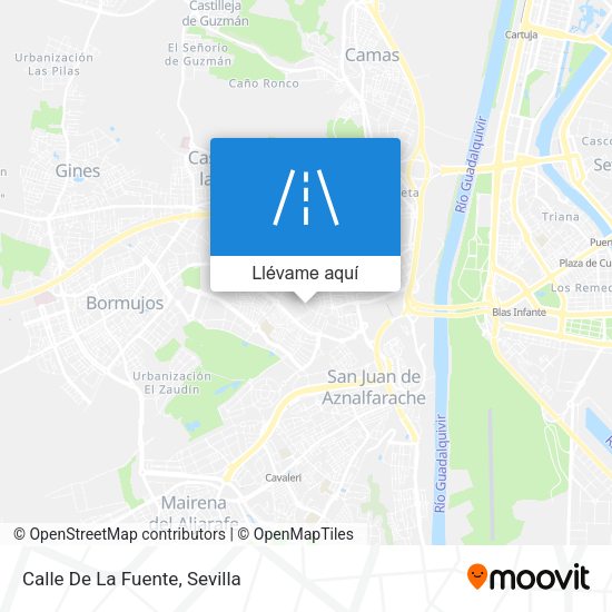 Mapa Calle De La Fuente