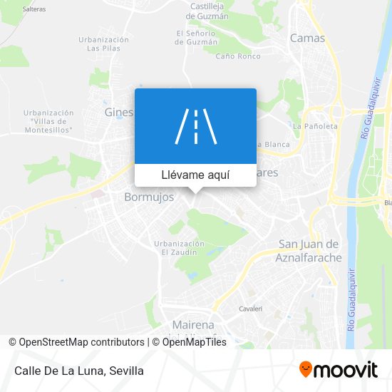 Mapa Calle De La Luna