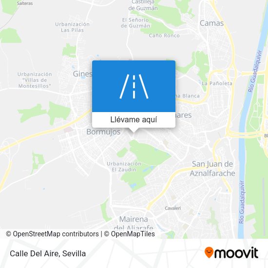 Mapa Calle Del Aire