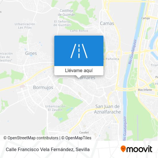 Mapa Calle Francisco Vela Fernández