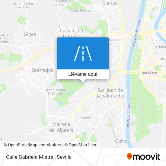 Mapa Calle Gabriela Mistral