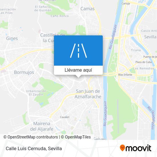 Mapa Calle Luis Cernuda