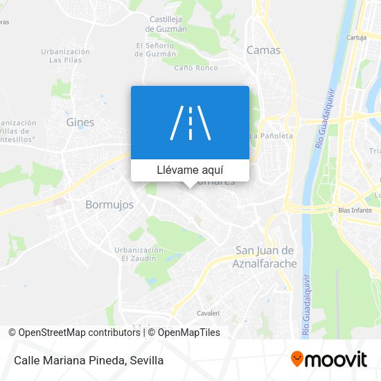Mapa Calle Mariana Pineda