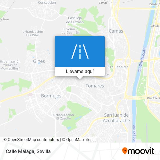 Mapa Calle Málaga