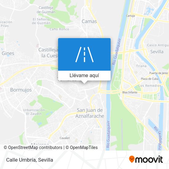 Mapa Calle Umbría