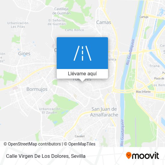 Mapa Calle Virgen De Los Dolores