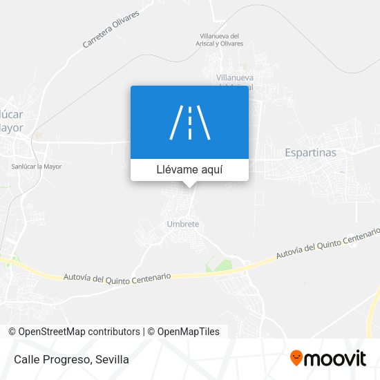 Mapa Calle Progreso