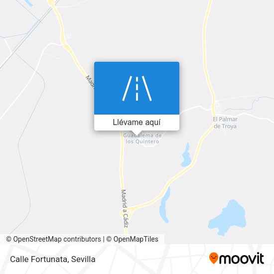 Mapa Calle Fortunata
