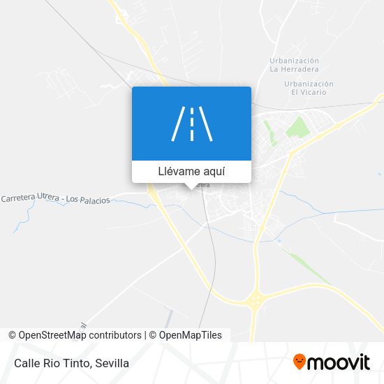 Mapa Calle Rio Tinto