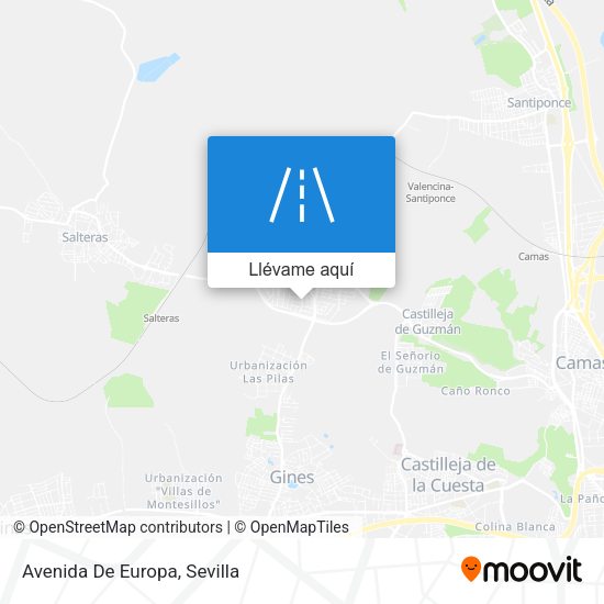 Mapa Avenida De Europa