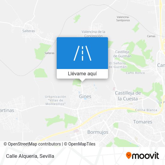 Mapa Calle Alquería